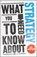 What You Need to Know about Strategy, Jo Whitehead - Paperback - 9780857081018