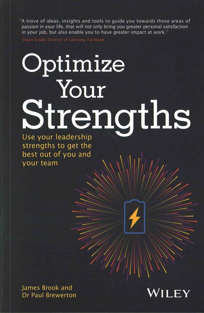 Optimize Your Strengths, JAMES (JOHN WILEY & SONS,  Ltd.) Brook ; Dr. Paul Brewerton - Paperback - 9780857086938