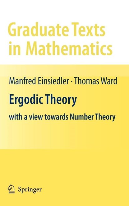 Ergodic Theory, Manfred Einsiedler ; Thomas Ward - Gebonden - 9780857290205