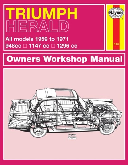 Triumph Herald Owner's Workshop Manual, Haynes Publishing - Paperback - 9780857336026