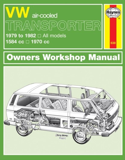 VW Transporter (air-cooled) Petrol (79 - 82) Haynes Repair Manual, Haynes Publishing - Paperback - 9780857336088