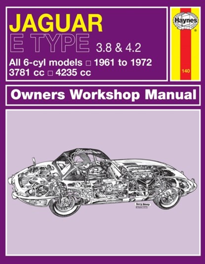 Jaguar E Type (61 - 72) Haynes Repair Manual, Haynes Publishing - Paperback - 9780857336125