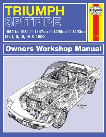 Triumph Spitfire Owner's Workshop Manual, Haynes Publishing - Paperback - 9780857336224
