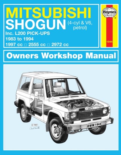 Mitsubishi Shogun & L200 Pick Ups (83 - 94), Haynes Publishing - Paperback - 9780857336521