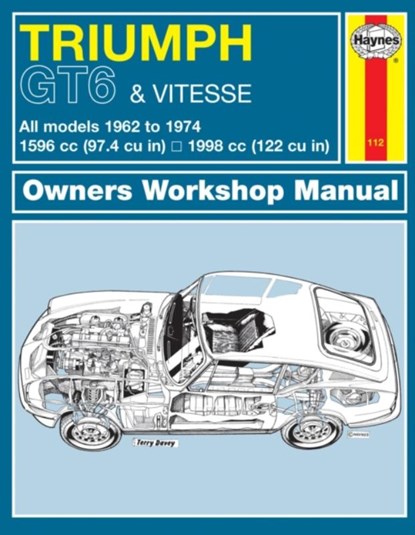 Triumph Gt6 & Vitesse, Haynes Publishing - Paperback - 9780857336958