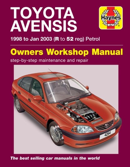 Toyota Avensis Petrol (98 - Jan 03) Haynes Repair Manual, Haynes Publishing - Paperback - 9780857336965