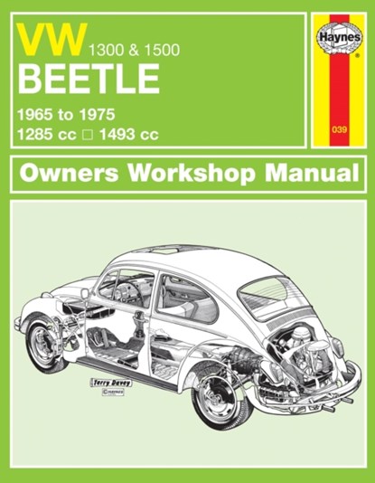 VW Beetle 1300 & 1500 (65 - 75) Haynes Repair Manual, Haynes Publishing - Paperback - 9780857337047