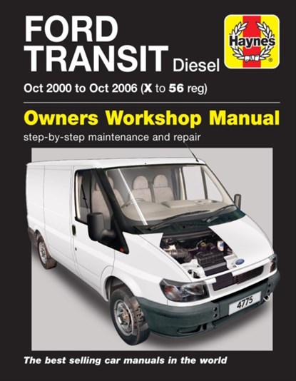 Ford Transit Diesel (Oct 00 - Oct 06) Haynes Repair Manual, Haynes Publishing - Paperback - 9780857338693
