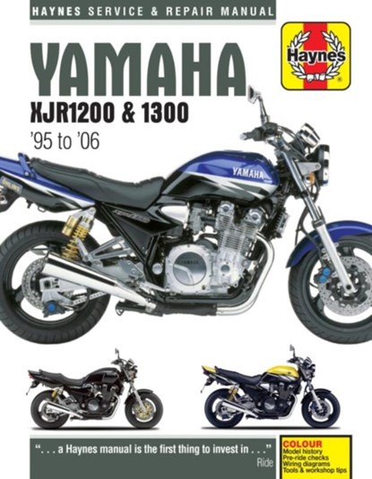 Yamaha XJR1200 & XJR1300 (95 - 06) Haynes Repair Manual, Haynes Publishing - Paperback - 9780857339904