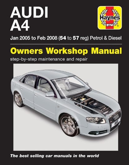 Audi A4 Petrol & Diesel (Jan 05 to Feb 08) Haynes Repair Manual, Haynes Publishing - Paperback - 9780857339959