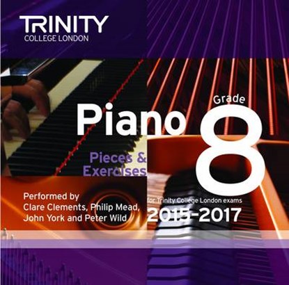 Piano 2015-2017. Grade 8 (CD), niet bekend - AVM - 9780857363435