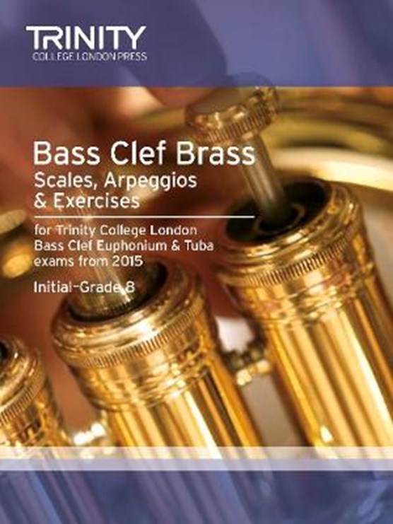 Bass Clef Scales, Arpeggios & Exercises Grades 1-8