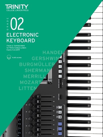 Electronic Keyboard Exam Pieces & Technical Work 2019-2022: Grade 2, Trinity College London Press - Paperback - 9780857367792