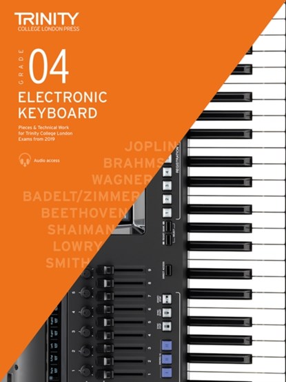 Grade 4 Electronic Keyboard Exam Pieces 2019-2022, Trinity College London ; Andrew Smith - Paperback - 9780857367815