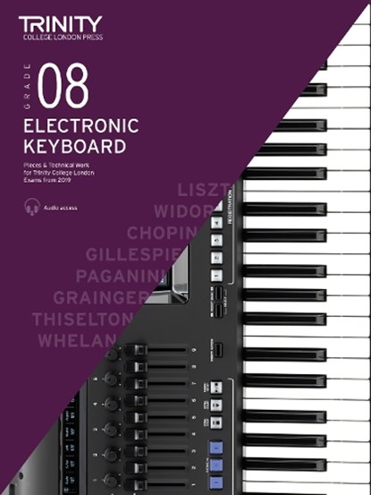 Electronic Keyboard Exam Pieces & Technical Work 2019-2022: Grade 8, Trinity College London Press - Paperback - 9780857367853