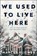 We Used to Live Here, Marcus Kliewer - Gebonden - 9780857506689