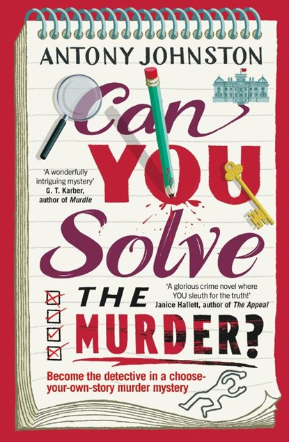 Can You Solve the Murder?, Antony Johnston - Paperback - 9780857506931