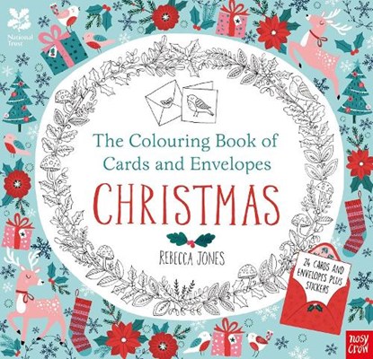National Trust: The Colouring Book of Cards and Envelopes - Christmas, niet bekend - Paperback - 9780857637260