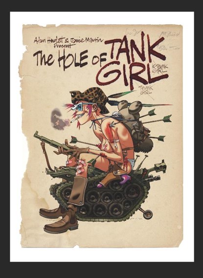 The Hole of Tank Girl, Alan Martin - Gebonden - 9780857687449