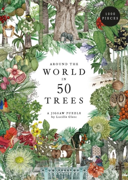 Around the World in 50 Trees, Jonathan Drori - Gebonden - 9780857828965