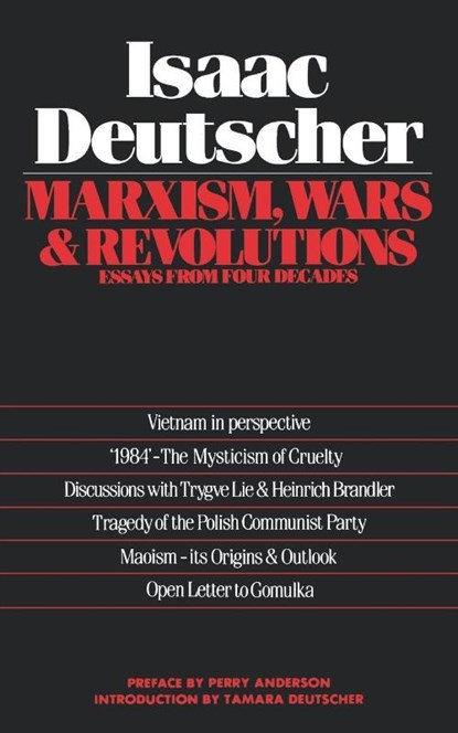 Marxism, Wars and Revolutions, Isaac Deutscher - Paperback - 9780860918035