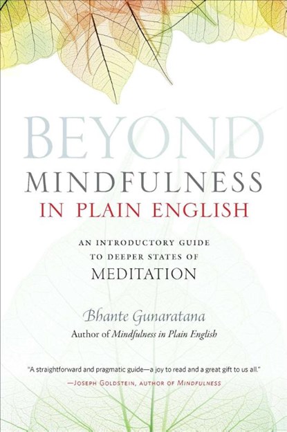 Beyond Mindfulness in Plain English, Bhikkhu Henepola Gunaratana - Paperback - 9780861715299