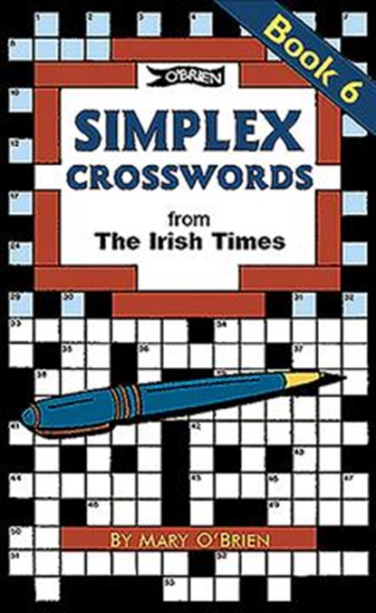 Simplex Crosswords Book 6, Mary O'Brien - Paperback - 9780862786694