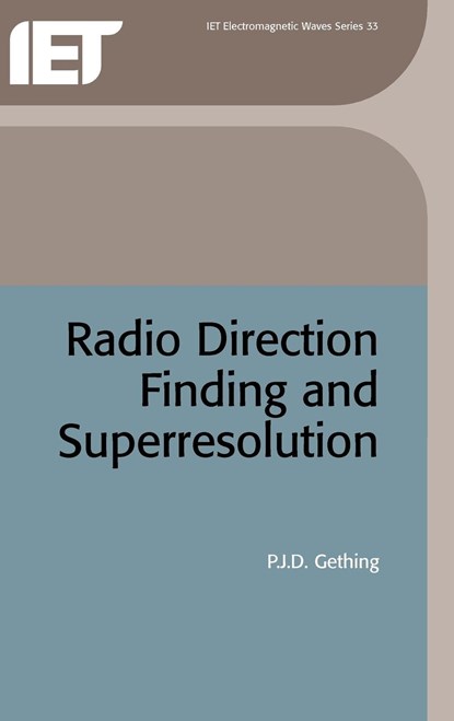 RADIO DIRECTION FINDING & SUPE, P. J. Gething ;  Phillip Gething - Gebonden - 9780863412387