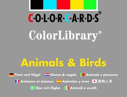Animals & Birds ColorLibrary: Colorcards, Speechmark - Losbladig - 9780863885105