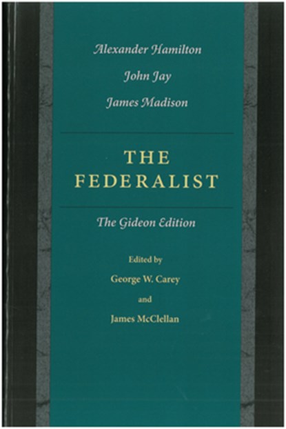 Federalist, George Carey - Paperback - 9780865972896