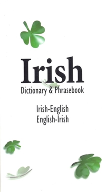 Irish-English / English-Irish Dictionary & Phrasebook, Davidovic Mladen - Paperback - 9780870521102