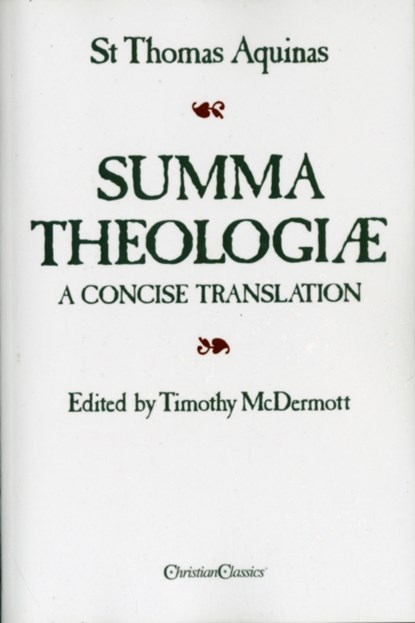 Summa Theologiae, Saint Thomas Aquinas - Paperback - 9780870612107