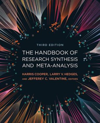 Handbook of Research Synthesis and Meta-Analysis, Harris Cooper ;  Larry V. Hedges ;  Jeffrey C. Valentine - Paperback - 9780871540058