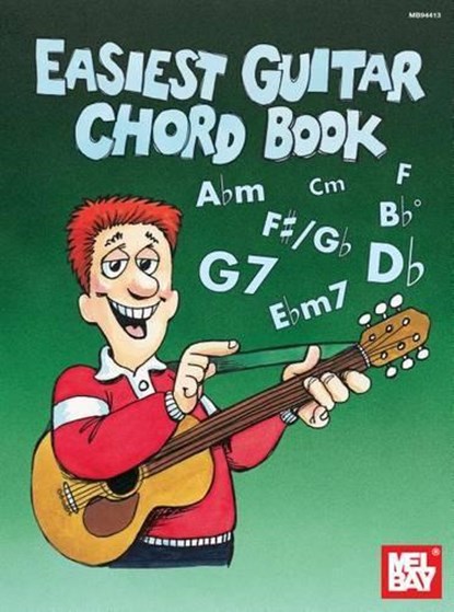 Easiest Guitar Chord Book, William Bay - Gebonden - 9780871669841