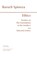 Ethics, Baruch Spinoza - Paperback - 9780872201309
