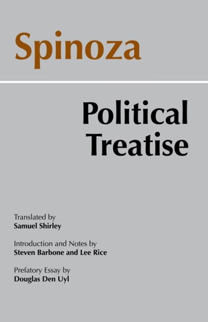 Spinoza: Political Treatise, Baruch Spinoza - Paperback - 9780872205444