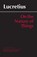 On the Nature of Things, Lucretius - Paperback - 9780872205871