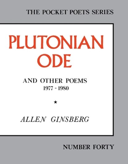 Plutonian Ode, Allen Ginsberg - Paperback - 9780872861251