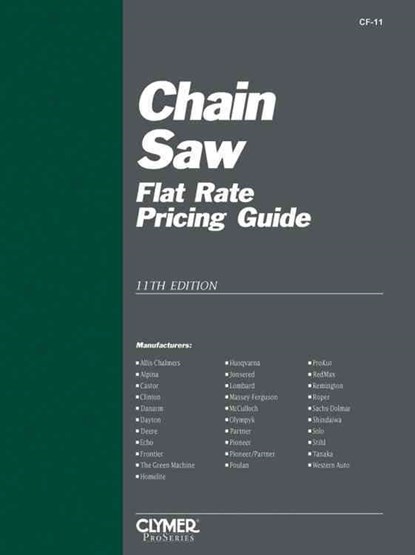 Chain Saw Flat Rate, Haynes Publishing - Paperback - 9780872885264