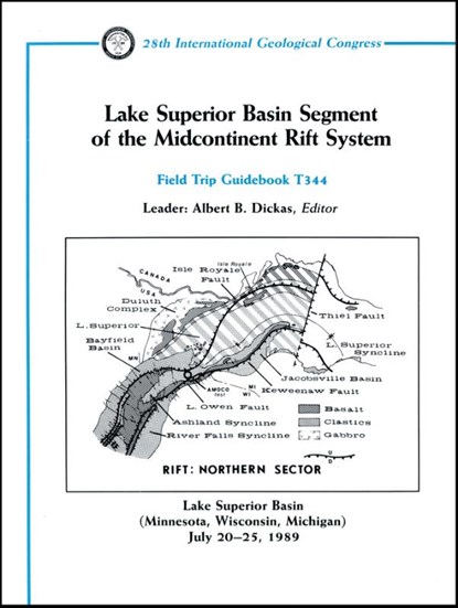 Lake Superior Basin Segment of the Midcontinent Rift System, DICKAS,  Albert B. - Paperback - 9780875905570