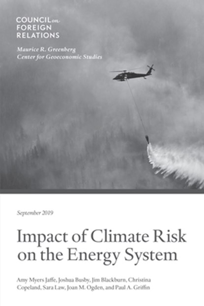 Impact of Climate Risk on the Energy System: Examining the Financial, Security, and Technology Dimensions, Amy Myers Jaffe - Paperback - 9780876097731