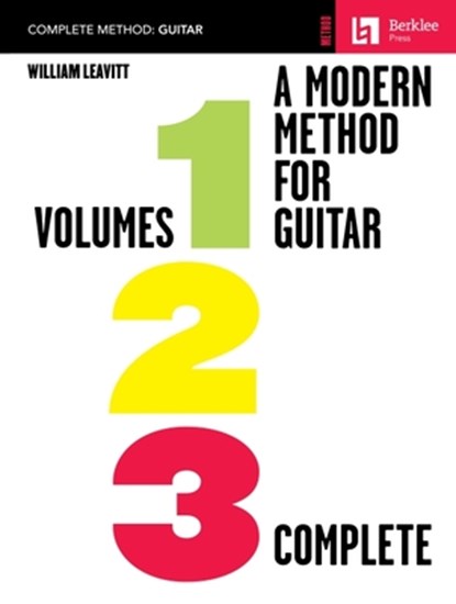 A Modern Method for Guitar - Volumes 1, 2, 3 Comp., William Leavitt - Gebonden - 9780876390115