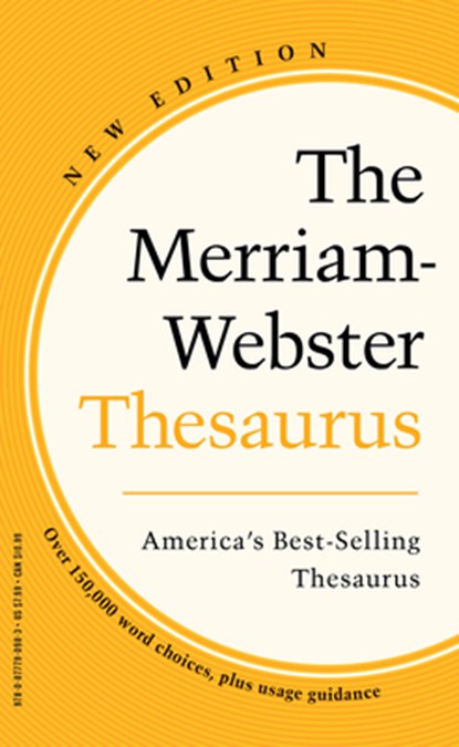 The Merriam-Webster Thesaurus, Merriam-Webster - Paperback - 9780877790983