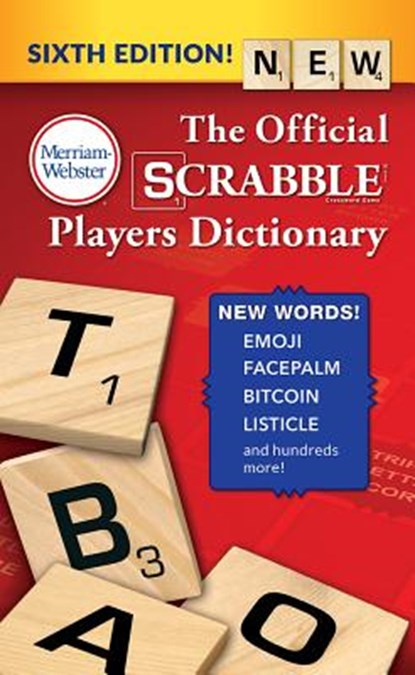 The Official Scrabble Players Dictionary, Merriam-Webster - Paperback - 9780877795964