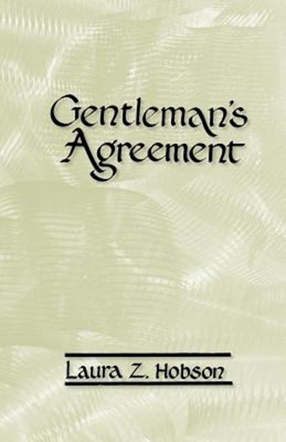 Gentleman's Agreement, Laura Z. Hobson - Paperback - 9780877973256