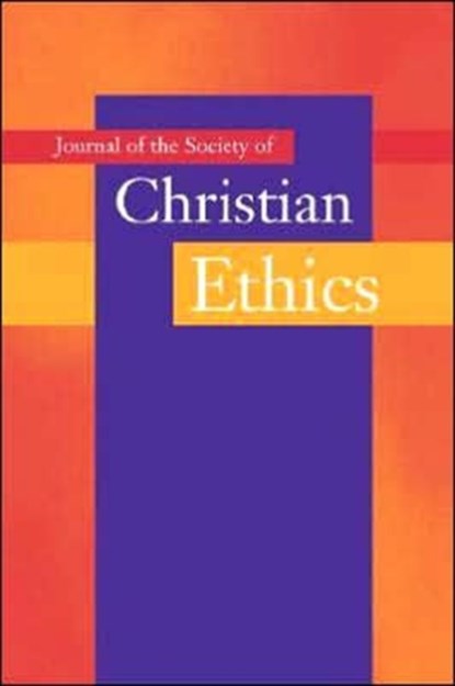 Journal of the Society of Christian Ethics, Christine E. Gudorf ; Paul Lauritzen - Paperback - 9780878403400