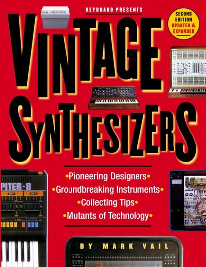 Vintage Synthesizers, Mark Vail - Paperback - 9780879306038