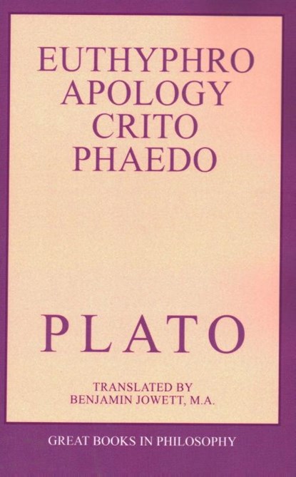 The Euthyphro, Apology, Crito, and Phaedo, Plato - Paperback - 9780879754969