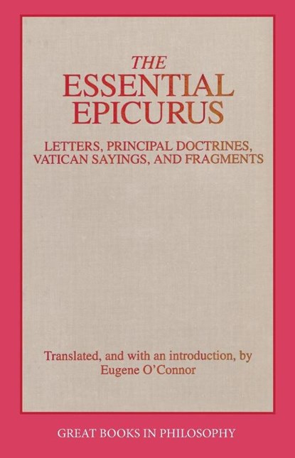 The Essential Epicurus, Epicurus - Paperback Gebonden - 9780879758103