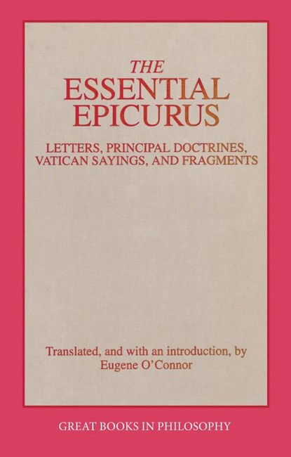 The Essential Epicurus, Epicurus - Paperback Gebonden - 9780879758103